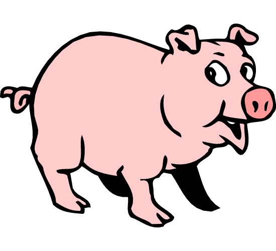 Animated Pig Clipart