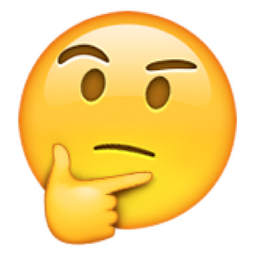 ð?¤? Thinking Face Emoji (U+1F914)
