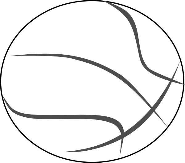 Basketball Player Clipart Black And White - Free ...