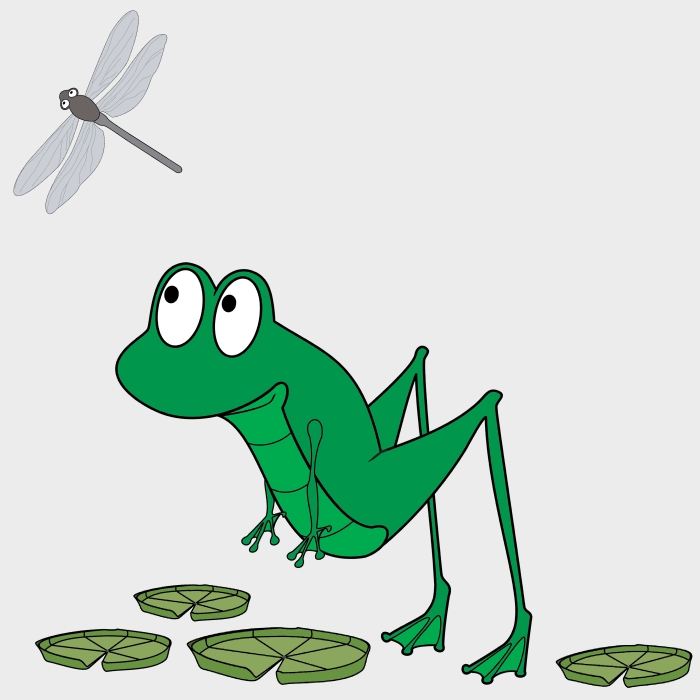 Leaping Frog Decals - ClipArt Best