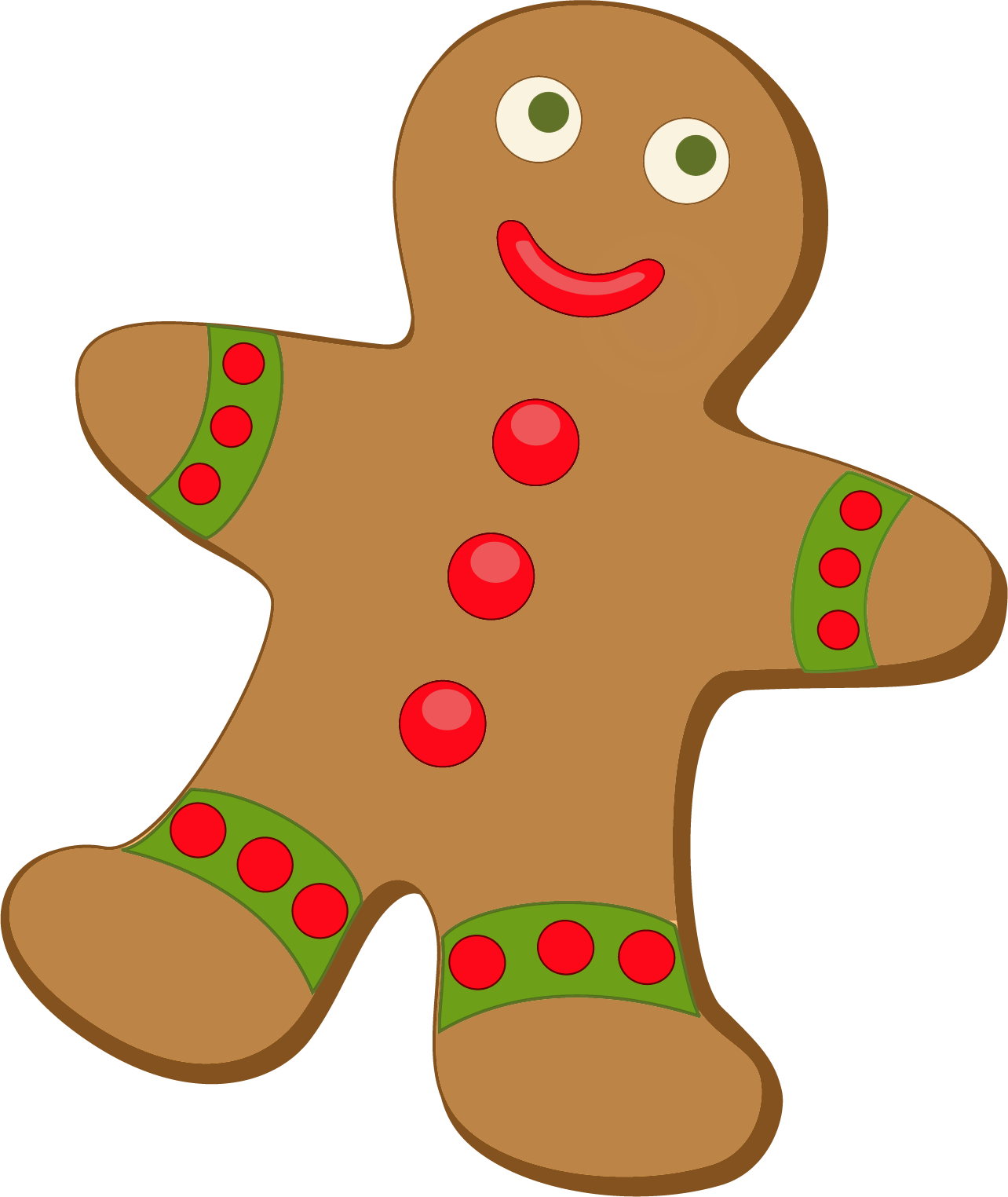 Gingerbread Man Clip Art Free ClipArt Best