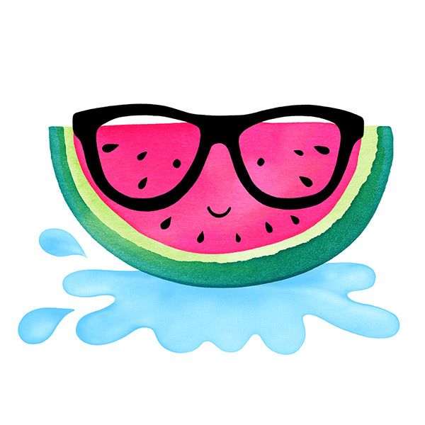 Watermelon Drawing | Step By Step ...