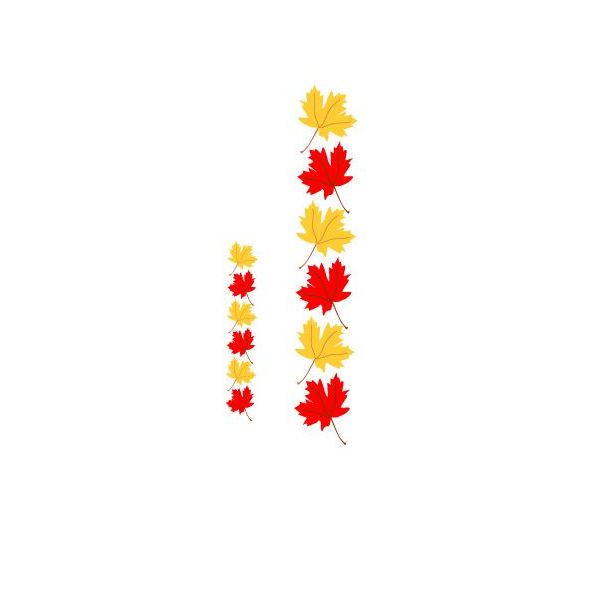 Fall Leaves Border Clipart - Free Clipart Images