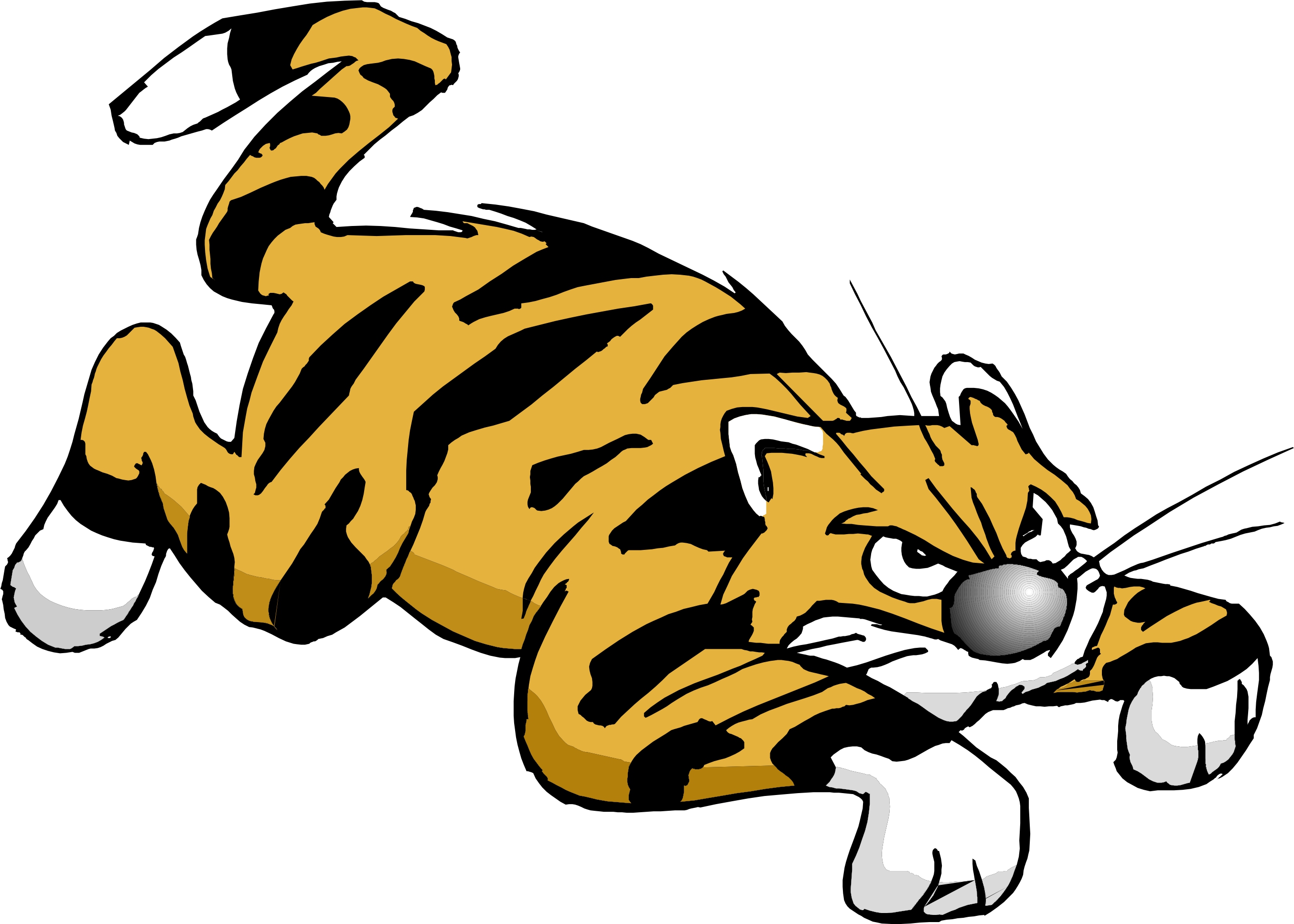 Cartoon Tiger