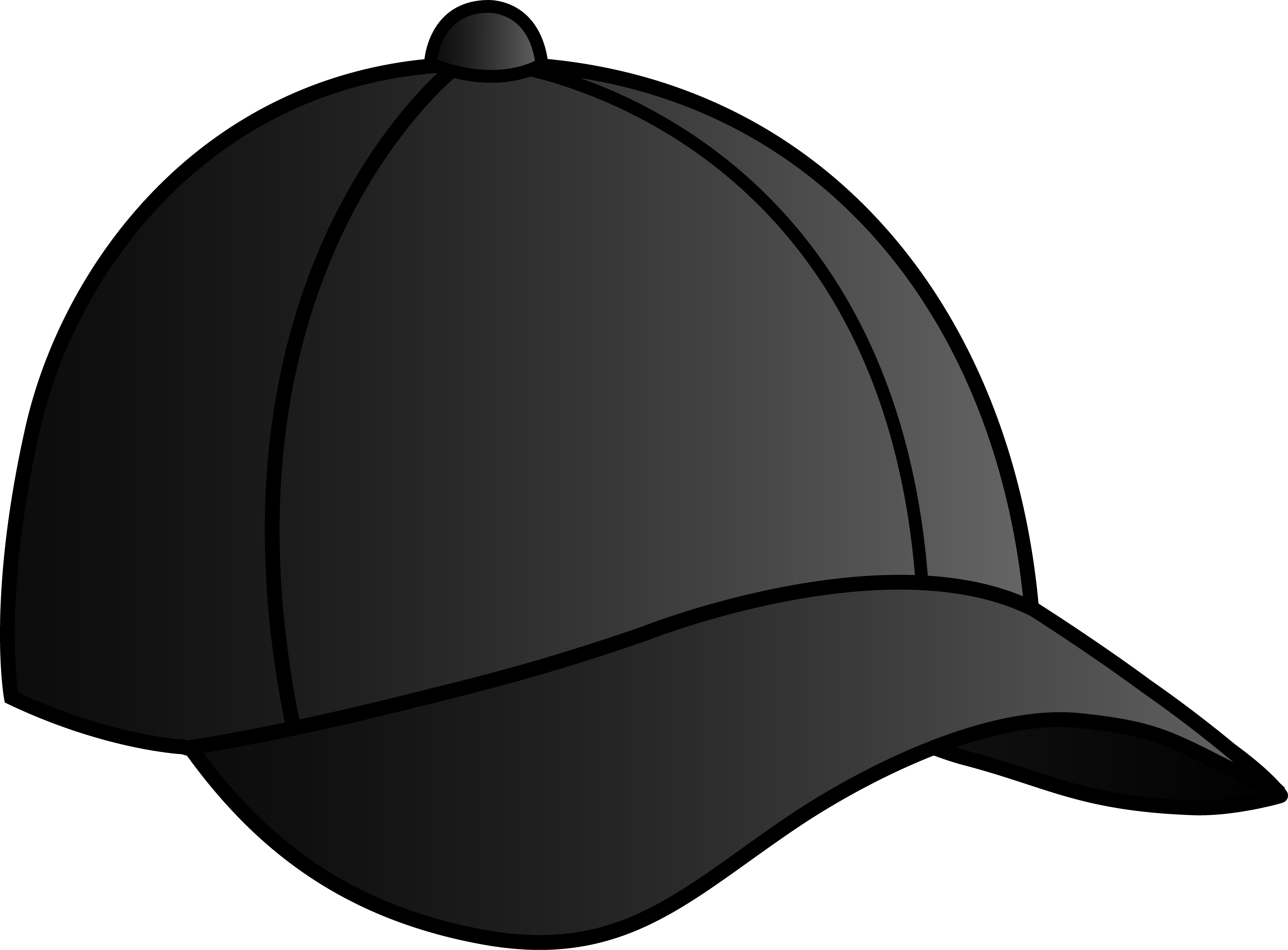Backwards baseball cap clipart