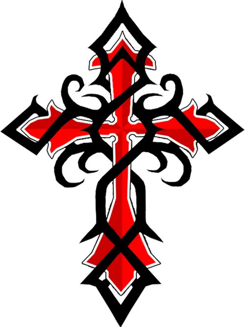 Tribal Cross Tattoos | Cross ...