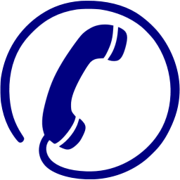 Navy blue phone 30 icon - Free navy blue phone icons