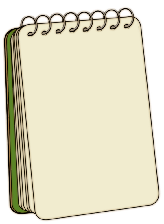 Notepad Cartoon - ClipArt Best