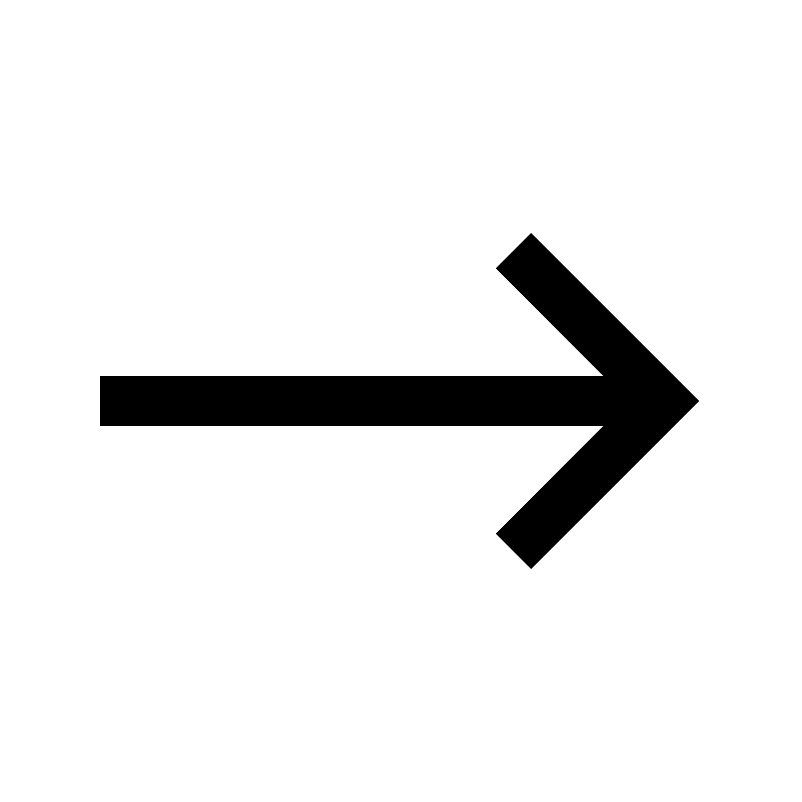 Long Arrow Right Icon - Free Download at Icons8