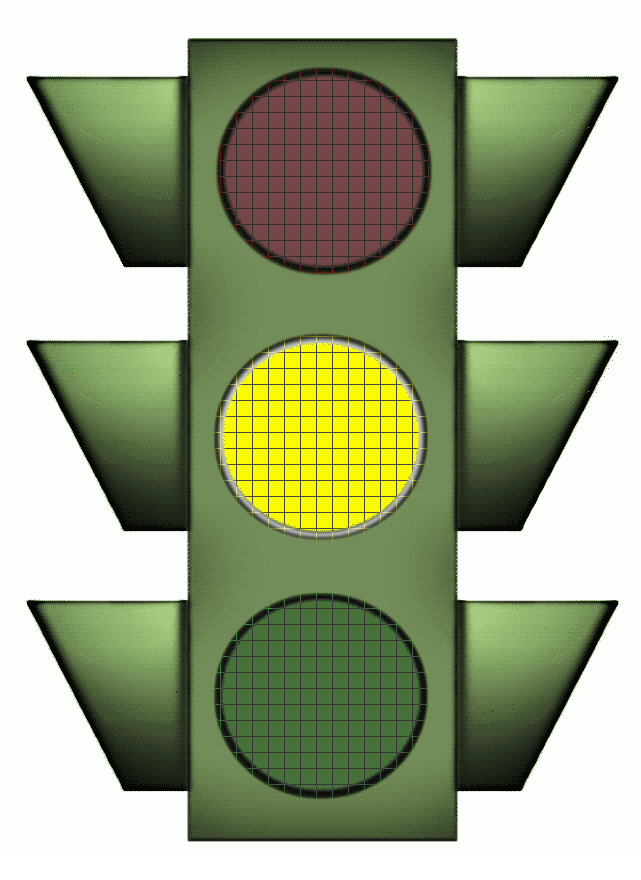 clipart traffic light yellow - photo #14