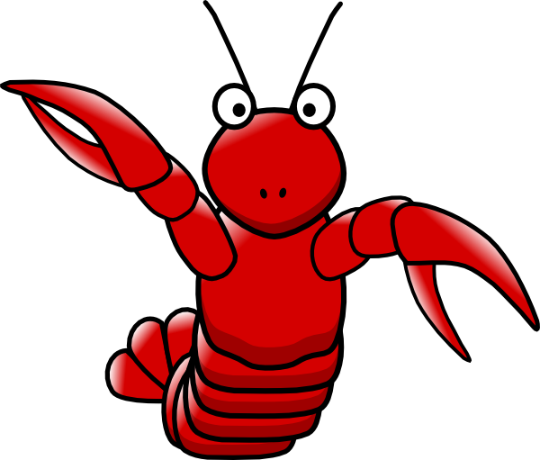 Cartoon Crawfish Clipart - Cliparts and Others Art Inspiration