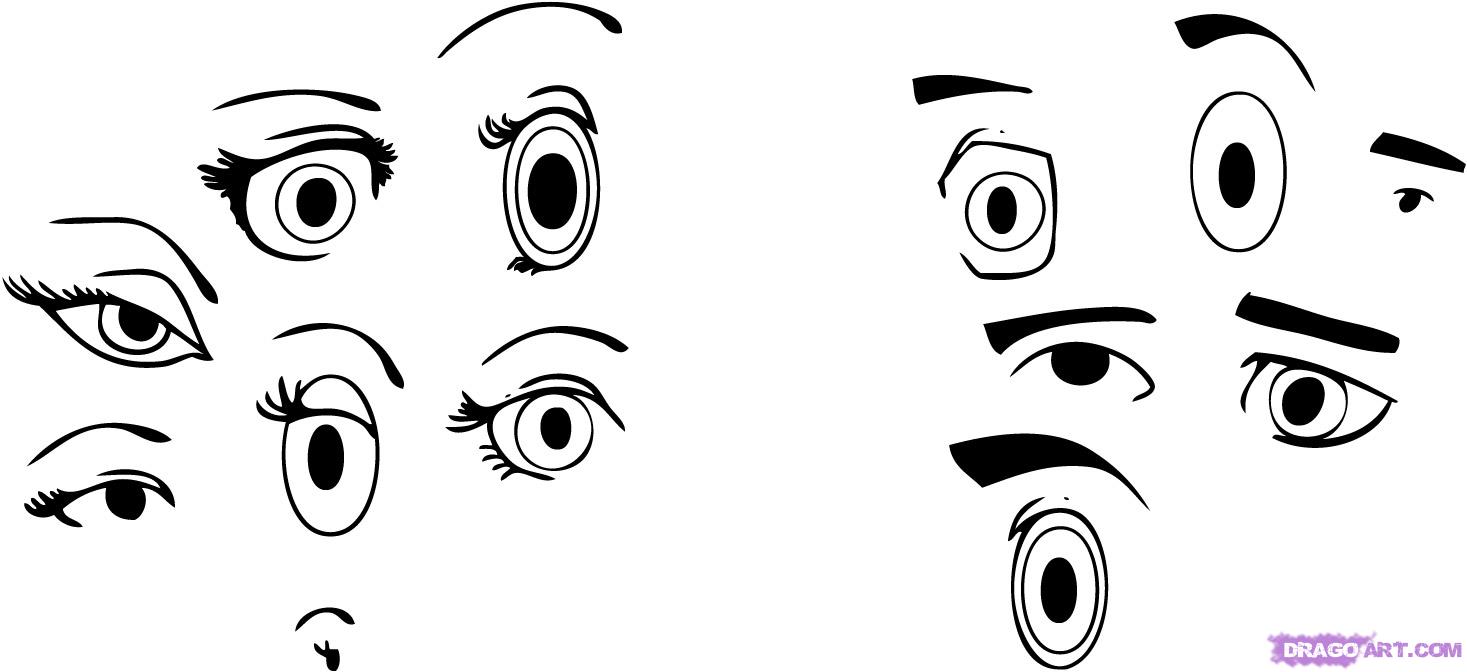 Cartoon Girl Eyes - ClipArt Best