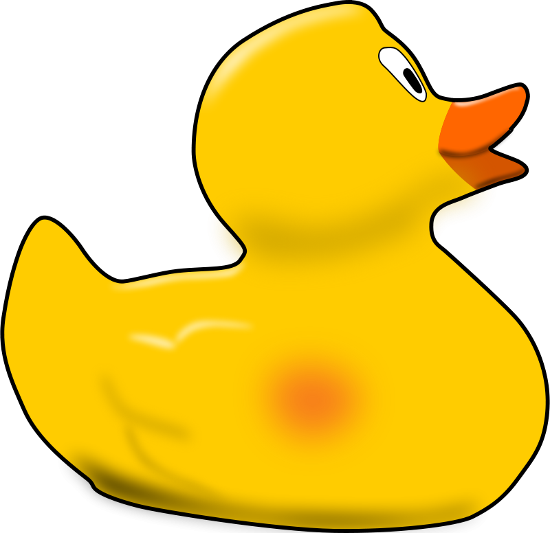 Clipart - Rubberduck