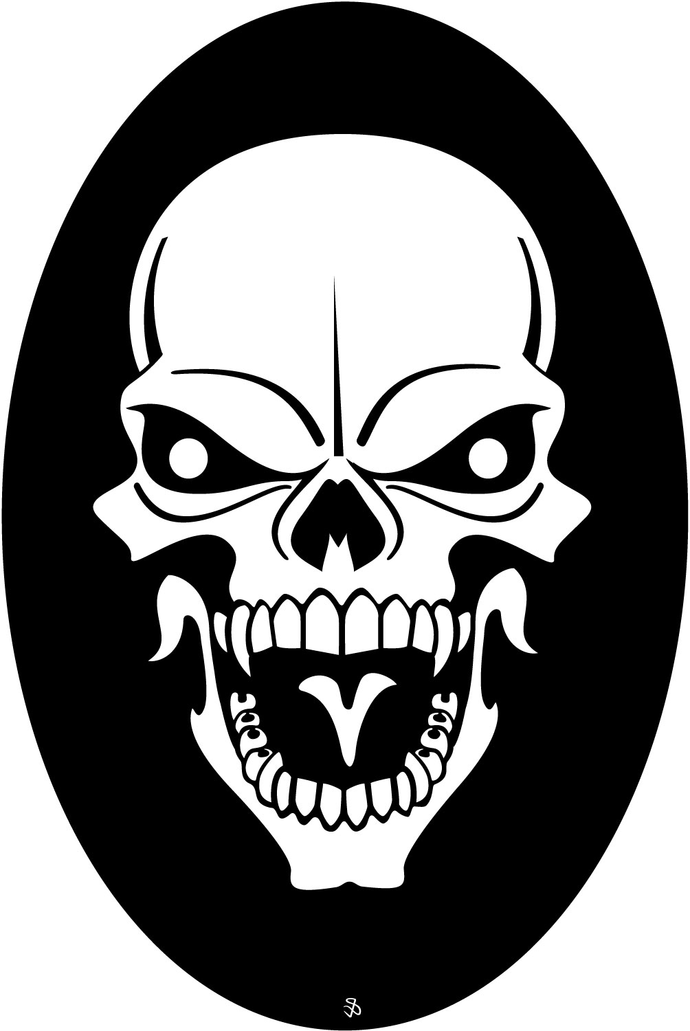 Skull And Bones Vector S Tattoo