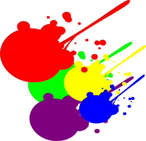 Paint Splatter Clip Art Download Free Spill Splatter Vectors
