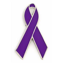 a-zlapelpins.com - Epilepsy Awareness Purple and Lavender Ribbon ...