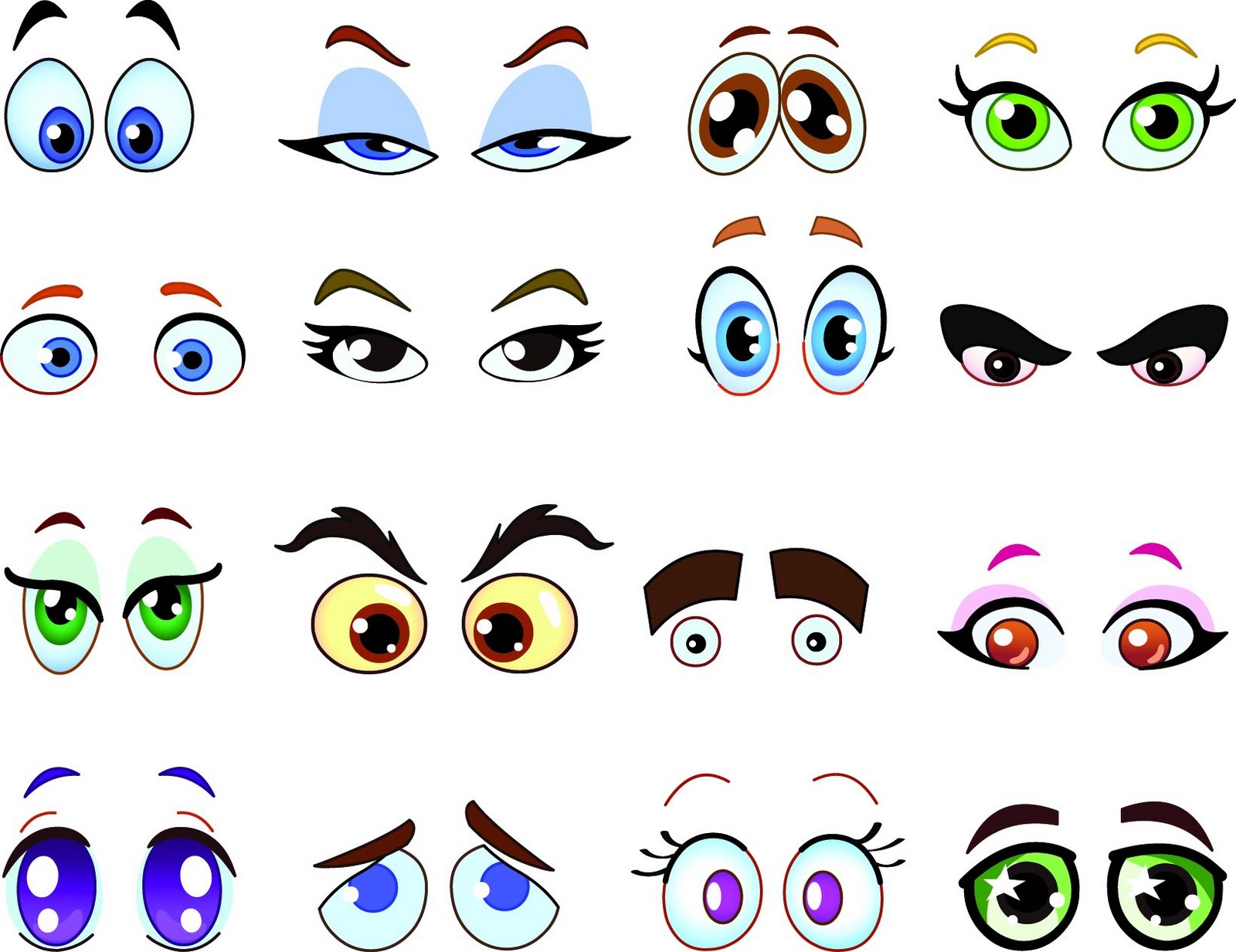 Happy Delicious Stuff: Clip Art - Cartoon Eyes