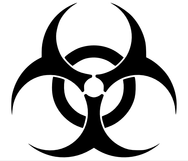 zombie biohazard clipart - photo #13