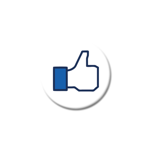 I Like This Fridge Magnet - Thumbs Up - Inspired By Facebook