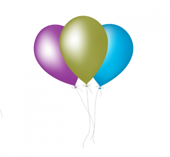 Clip Art Balloons Birthday - ClipArt Best