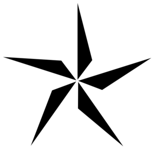 Texas Star White clip art - vector clip art online, royalty free ...