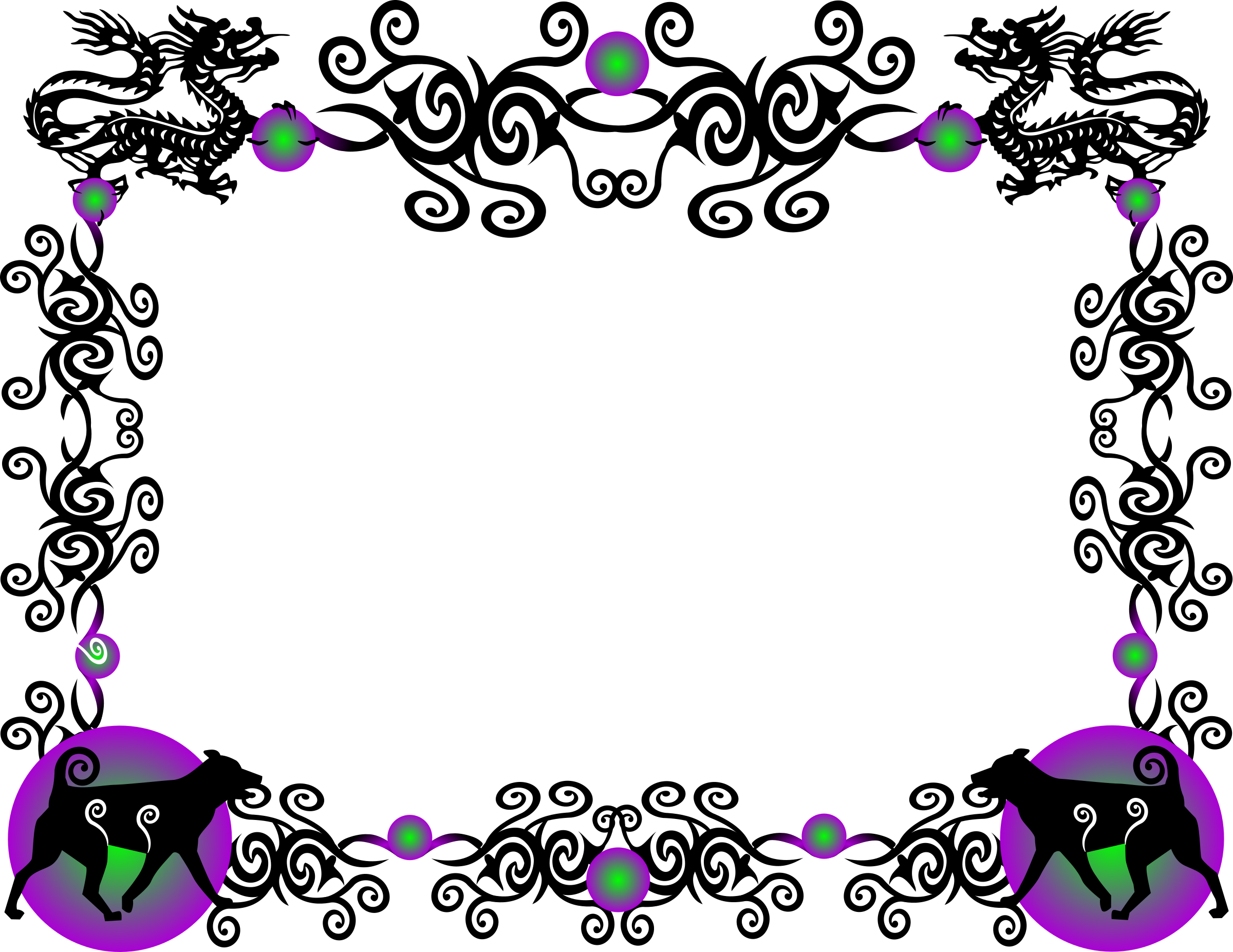 Dog Border ClipArt Best