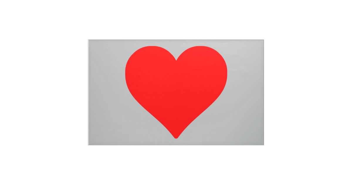 Red Heart Shape Graphic Valentine Love Banner | Zazzle