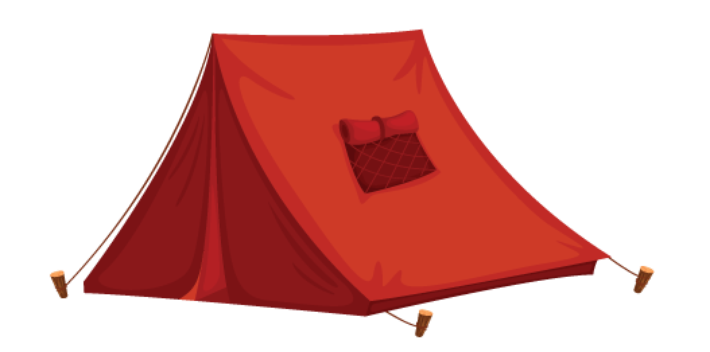 Tent Cartoon Red And White - ClipArt Best