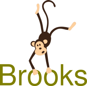Monkey With Name Clip art - Animal - Download vector clip art online