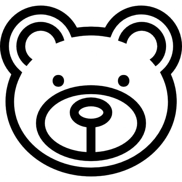 Bear face Icons | Free Download