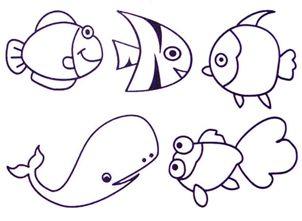Marine Animals Drawings - Drawing Arts - ClipArt Best - ClipArt Best