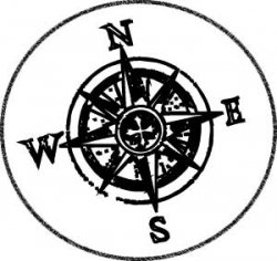 Compass Rose Coloring Sheet - ClipArt Best