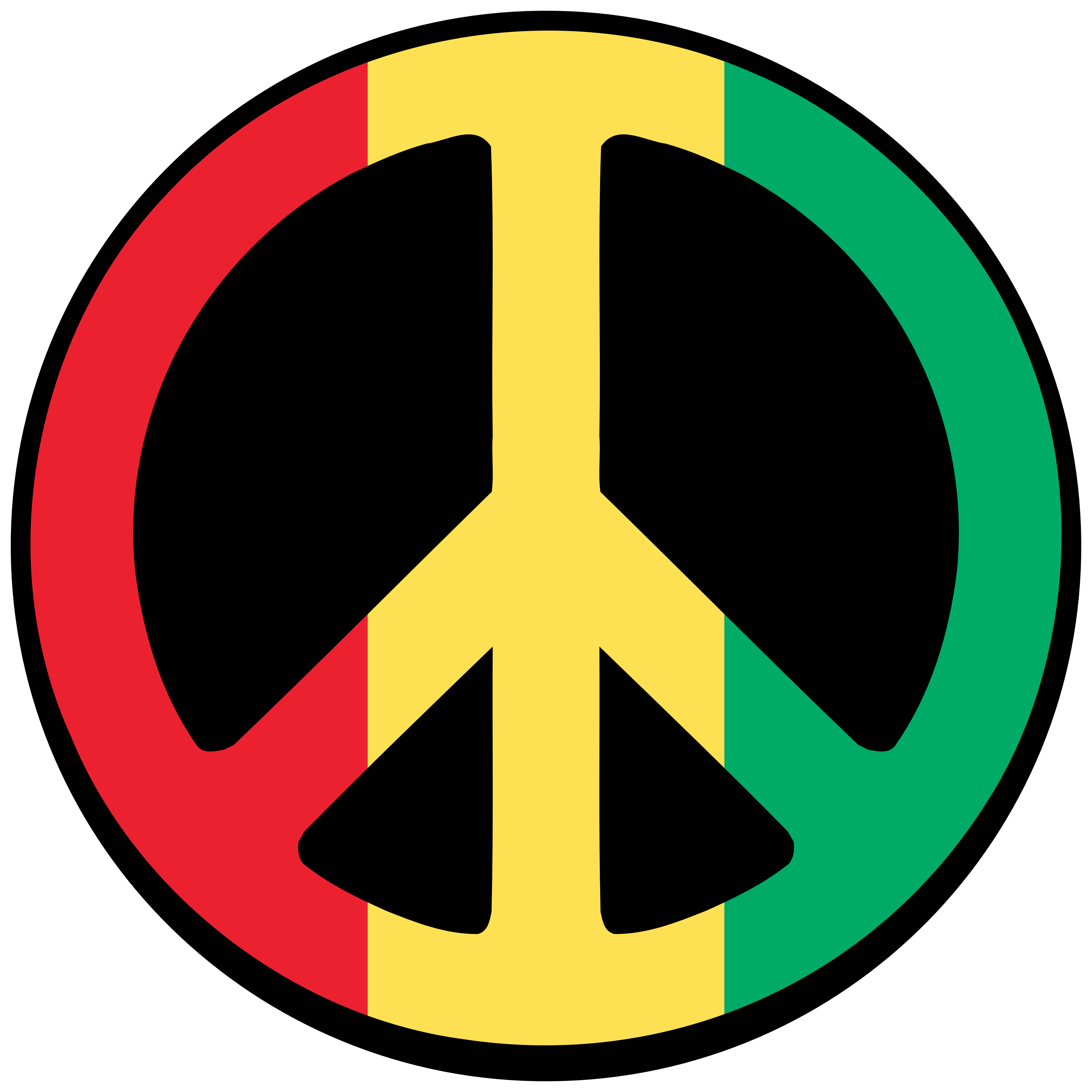 Guinea Peace Symbol Flag 4 scallywag peacesymbol.org Peace Symbol ...