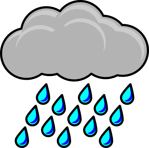 Rain Cloud Template ClipArt Best