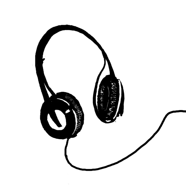 Headphones Drawing - ClipArt Best