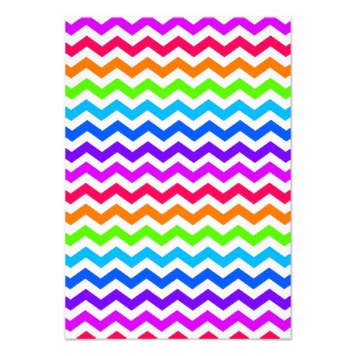 rainbow chevron clipart - photo #16