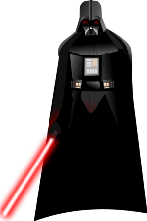 Darth Vader - vector Clip Art