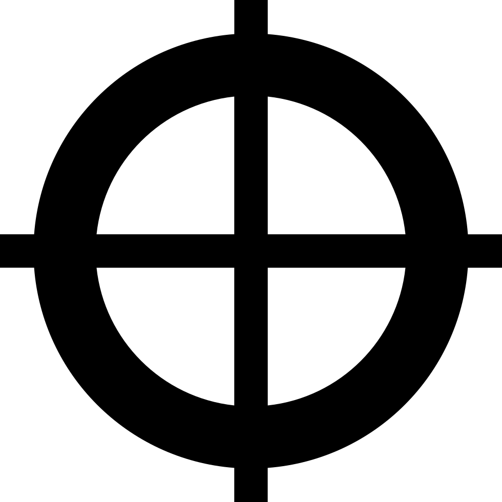 Crosshair Svg Png Icon Free Download (#209445) - OnlineWebFonts.COM