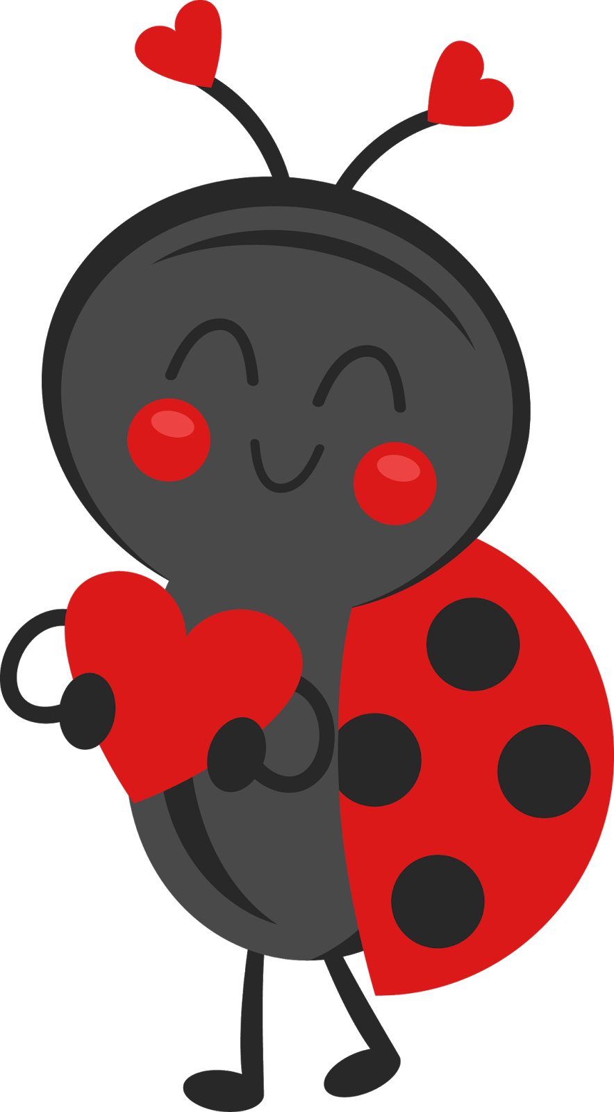 valentine ladybug clip art - photo #7
