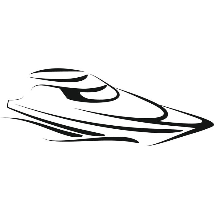 yacht outline clip art - photo #9