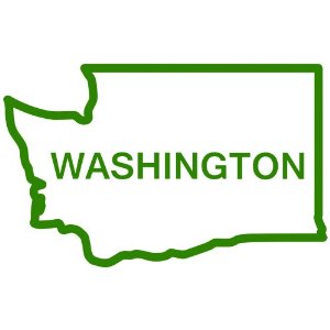 Washington State Outline Clipart