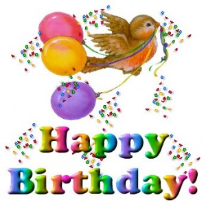 Cartoon Happy Birthday Balloons And Cake Pink Birthday Balloons Clip