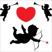 Vector cupid silhouette Free vector for free download (about 5 files).