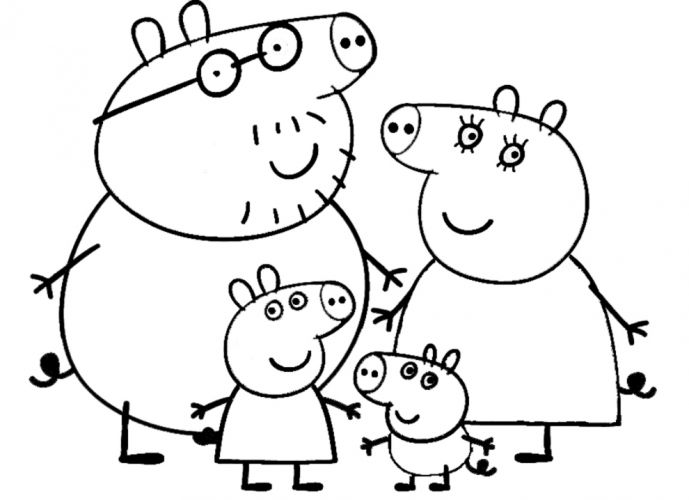 desenhos peppa pig para colorir 1 - ClipArt Best - ClipArt Best