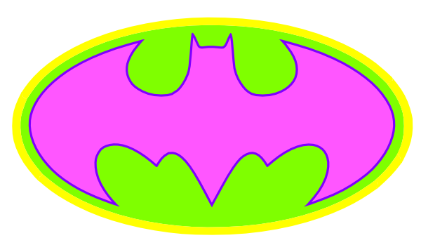 Batman Logo In Pink - ClipArt Best