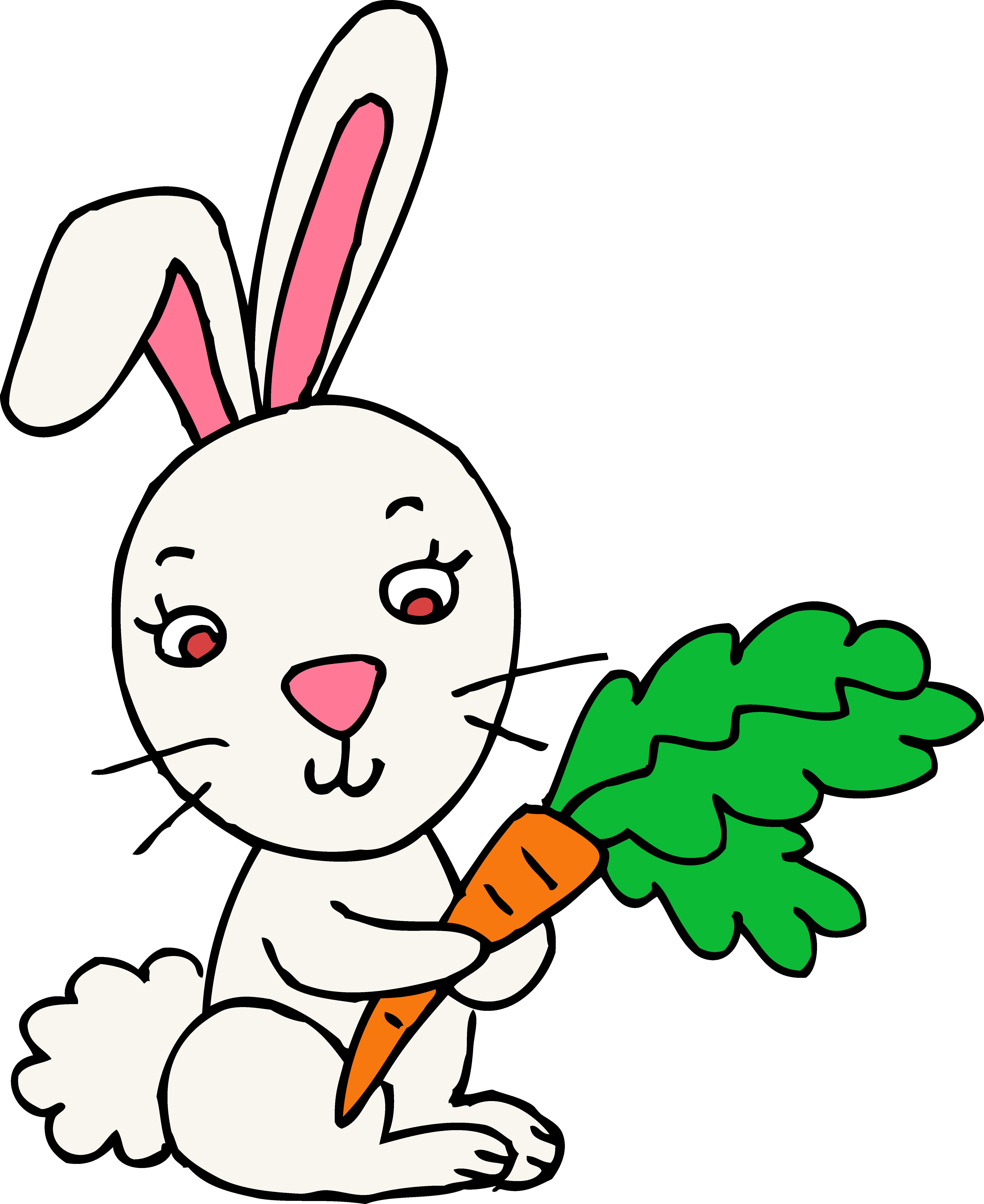 White Rabbit Clip Art