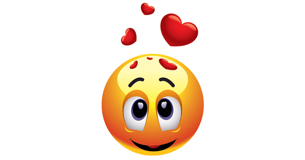Emoticon in Love - Facebook Symbols and Chat Emoticons