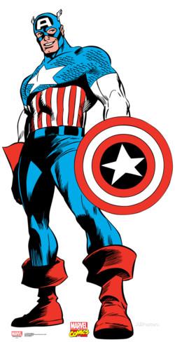 Captain America - Marvel Comics Lifesize Standup Cardboard Cutouts ...