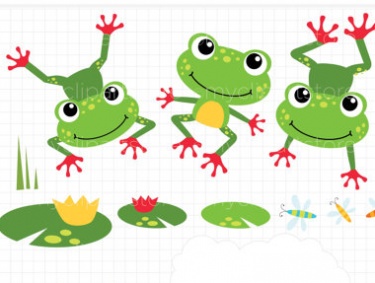 Frogs Clipart - Tumundografico