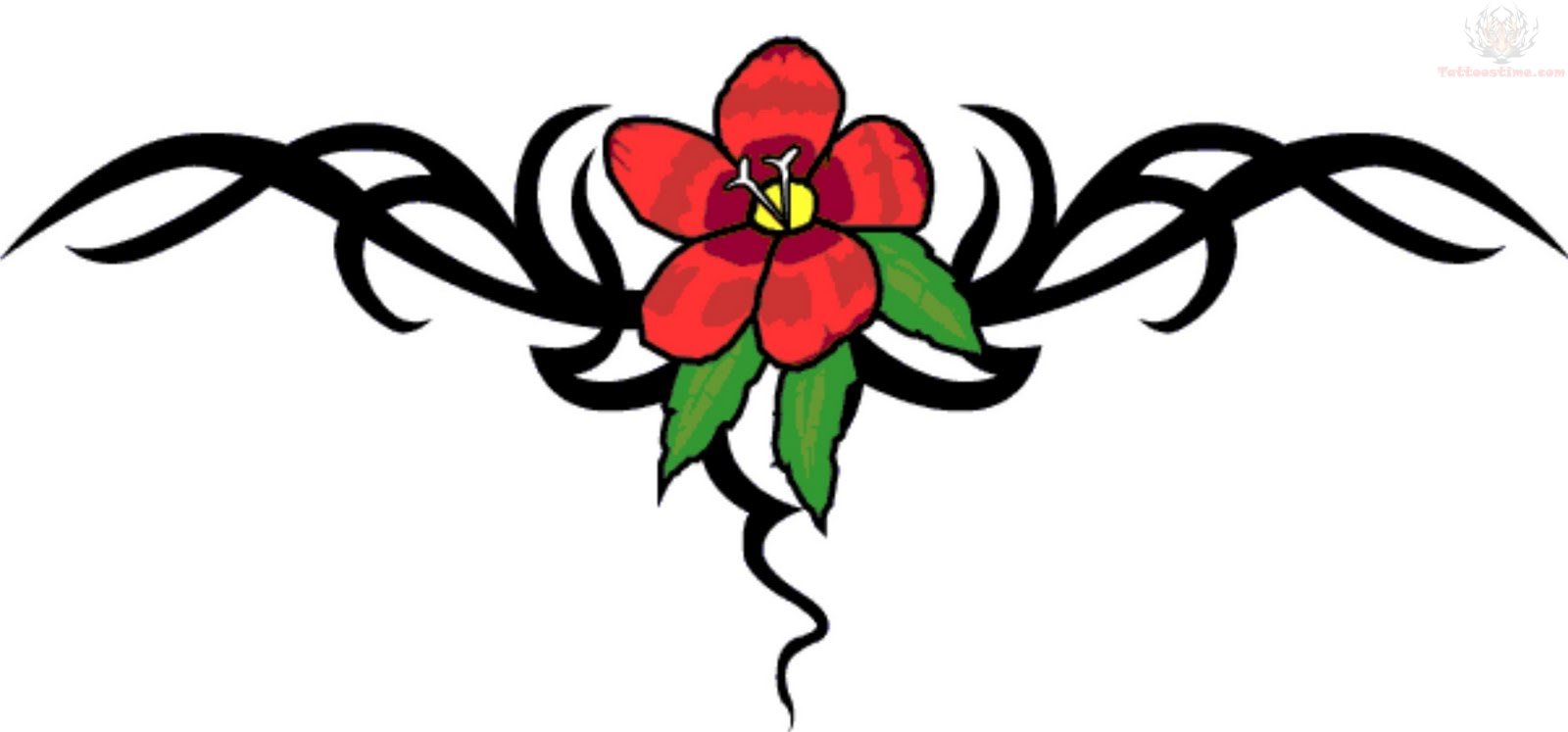 Flower Tribal Designs - ClipArt Best